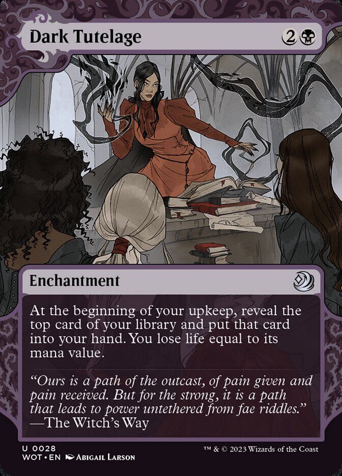 Wilds of Eldraine: Enchanting Tales #28 Dark Tutelage