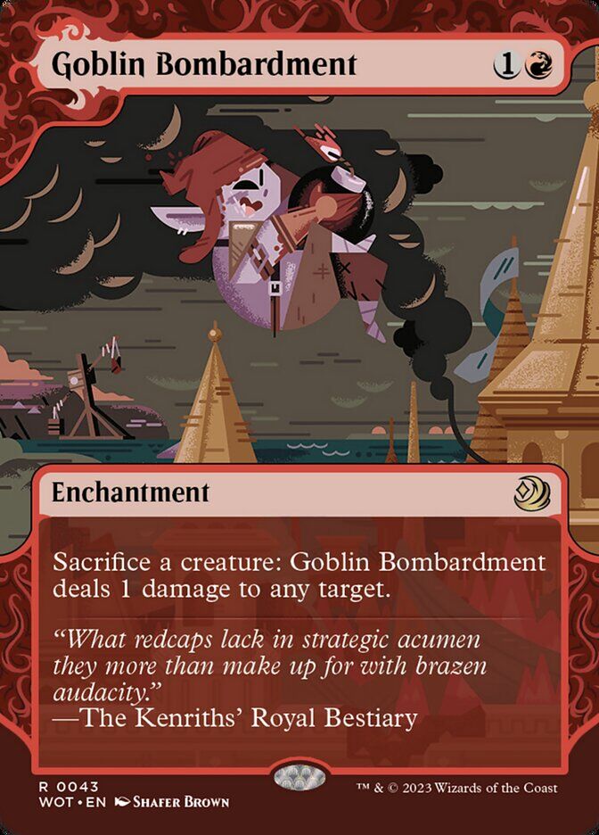 Wilds of Eldraine: Enchanting Tales #43 Goblin Bombardment