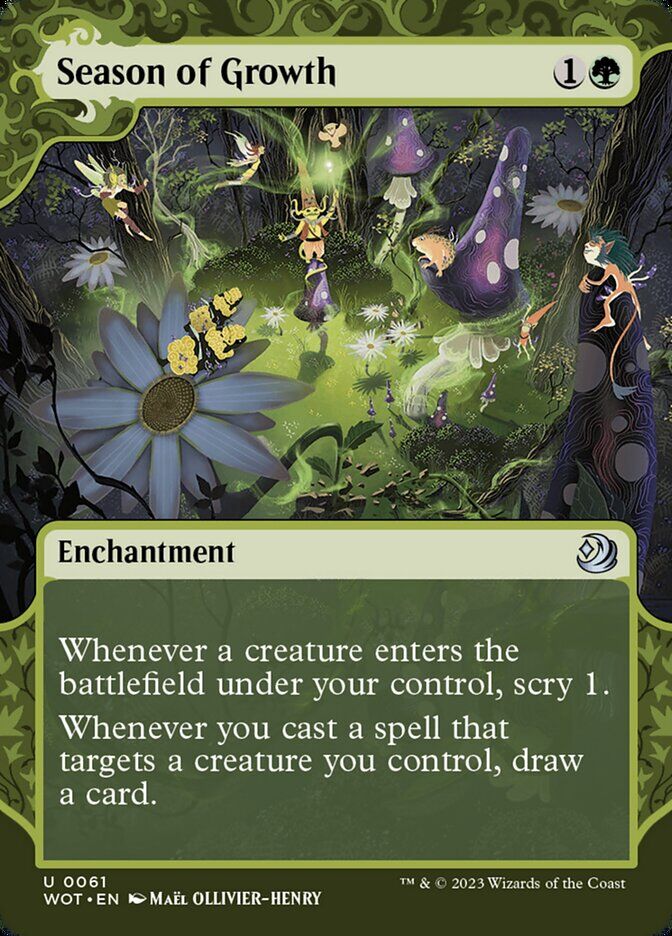Wilds of Eldraine: Enchanting Tales #61 Season of Growth