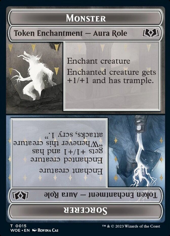 Wilds of Eldraine #16 Royal Role / Young Hero Role Token