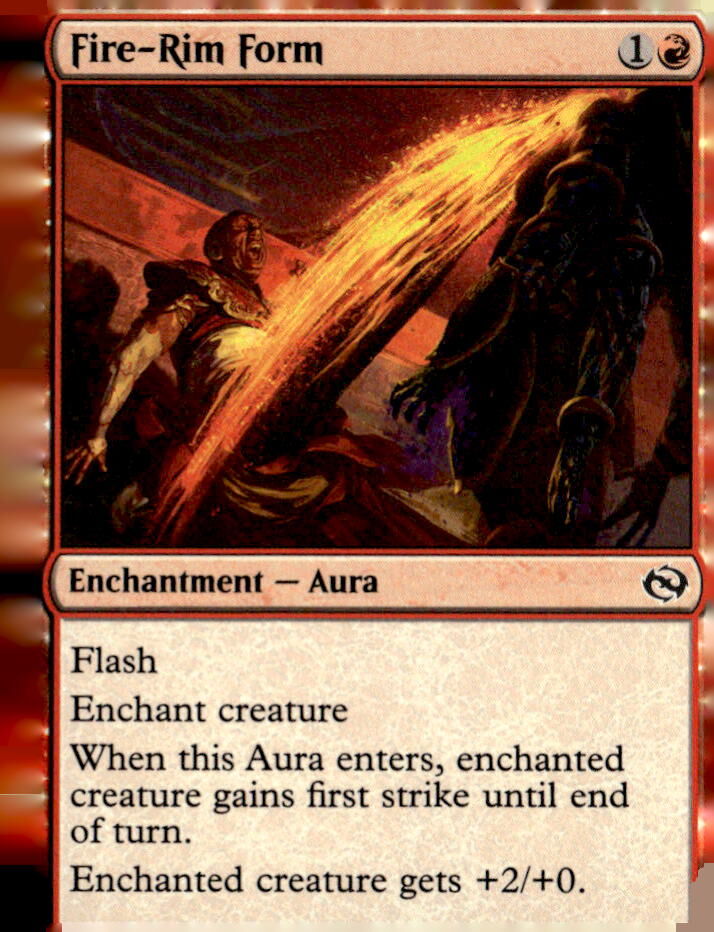 Tarkir: Dragonstorm #107 Fire-Rim Form