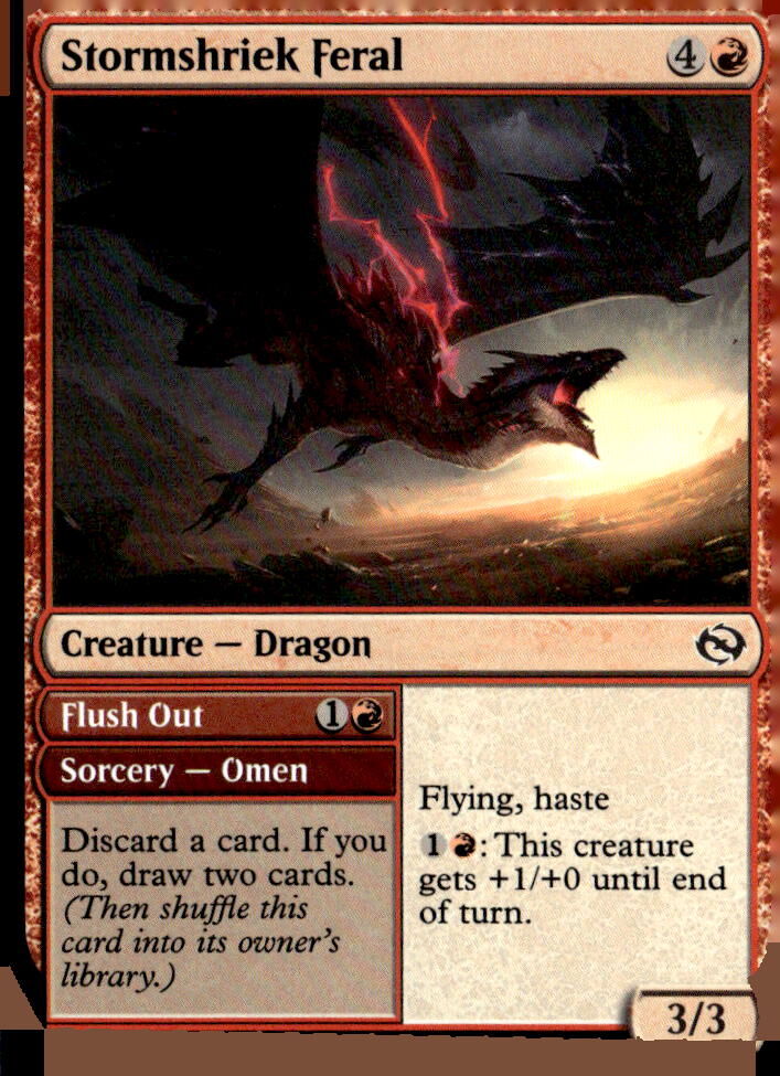 Tarkir: Dragonstorm #124 Stormshriek Feral