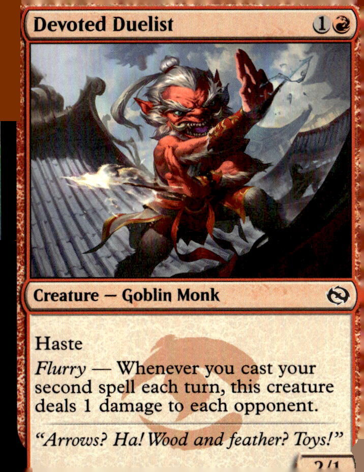 Tarkir: Dragonstorm #104 Devoted Duelist