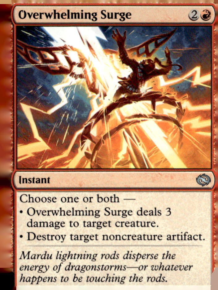 Tarkir: Dragonstorm #115 Overwhelming Surge