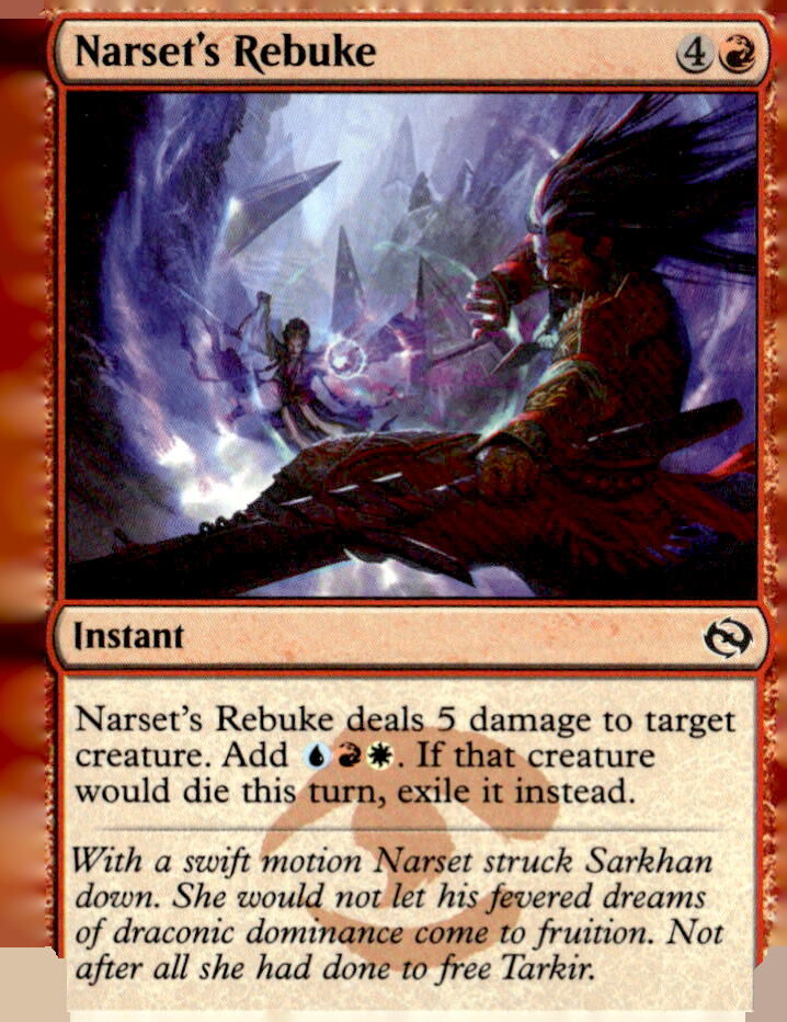 Tarkir: Dragonstorm #114 Narset's Rebuke