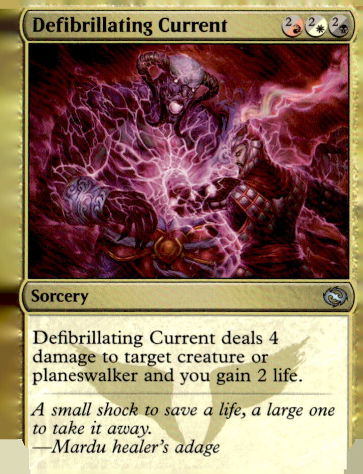 Tarkir: Dragonstorm #177 Defibrillating Current