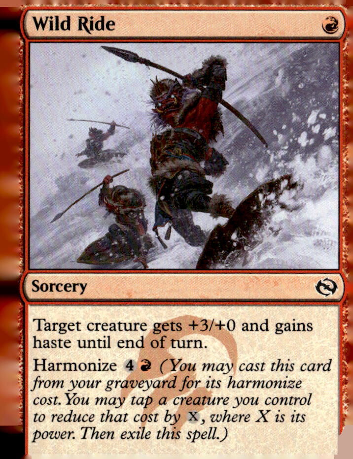 Tarkir: Dragonstorm #132 Wild Ride