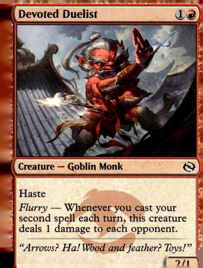 Tarkir: Dragonstorm #104 Devoted Duelist