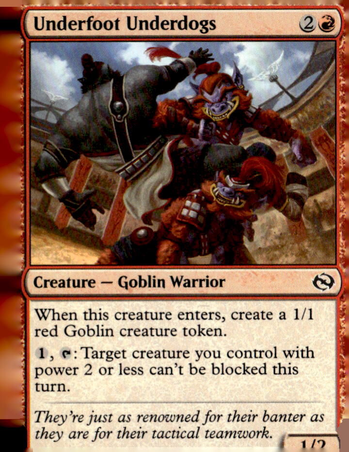 Tarkir: Dragonstorm #129 Underfoot Underdogs