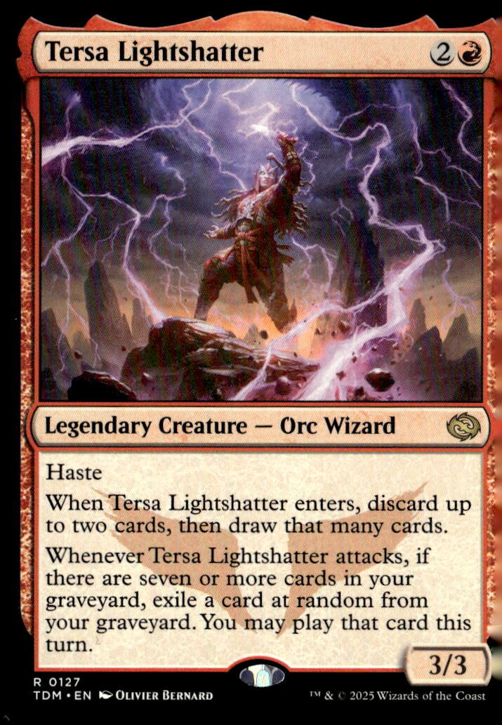 Tarkir: Dragonstorm #127 Tersa Lightshatter