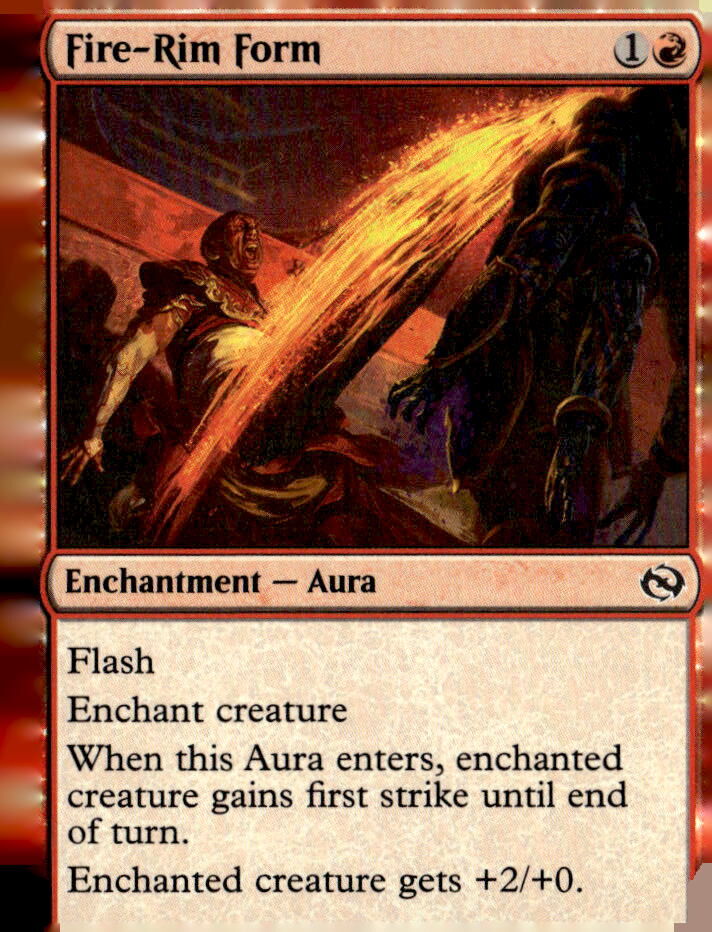 Tarkir: Dragonstorm #107 Fire-Rim Form