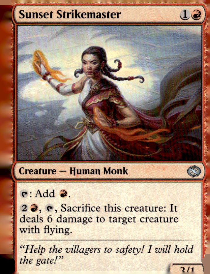 Tarkir: Dragonstorm #126 Sunset Strikemaster
