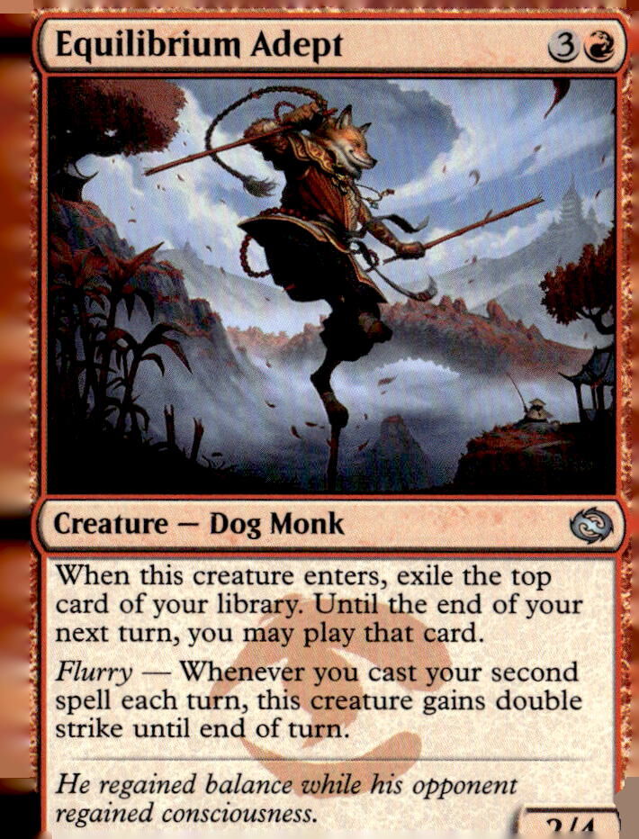 Tarkir: Dragonstorm #106 Equilibrium Adept