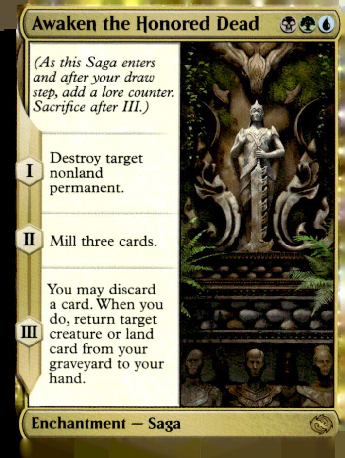 Tarkir: Dragonstorm #170 Awaken the Honored Dead