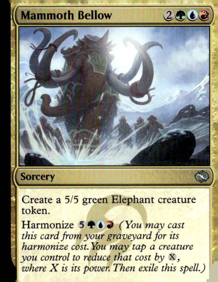 Tarkir: Dragonstorm #205 Mammoth Bellow