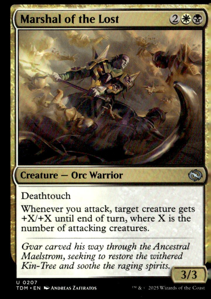 Tarkir: Dragonstorm #207 Marshal of the Lost