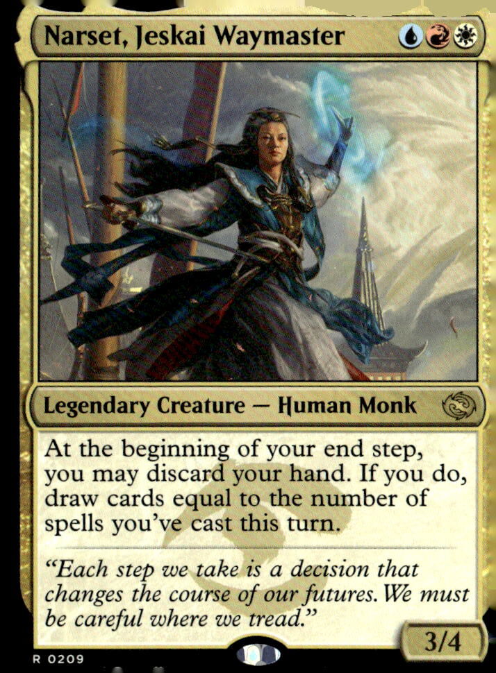 Tarkir: Dragonstorm #209 Narset, Jeskai Waymaster