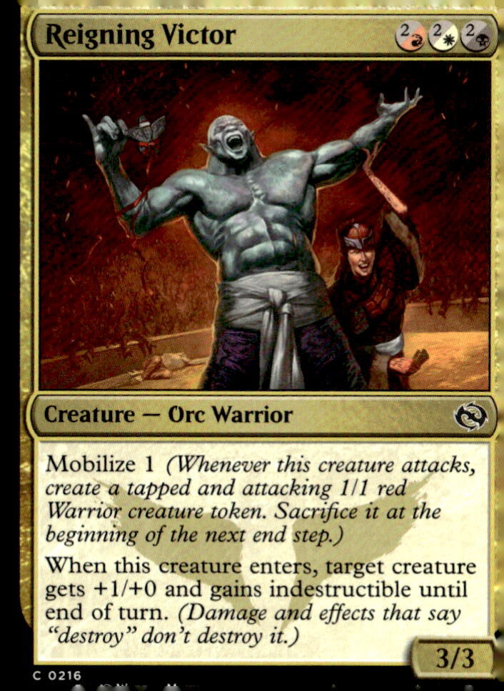 Tarkir: Dragonstorm #216 Reigning Victor