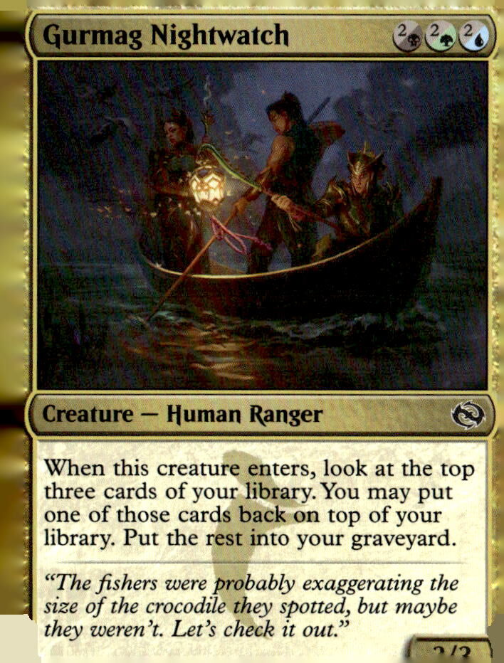 Tarkir: Dragonstorm #190 Gurmag Nightwatch