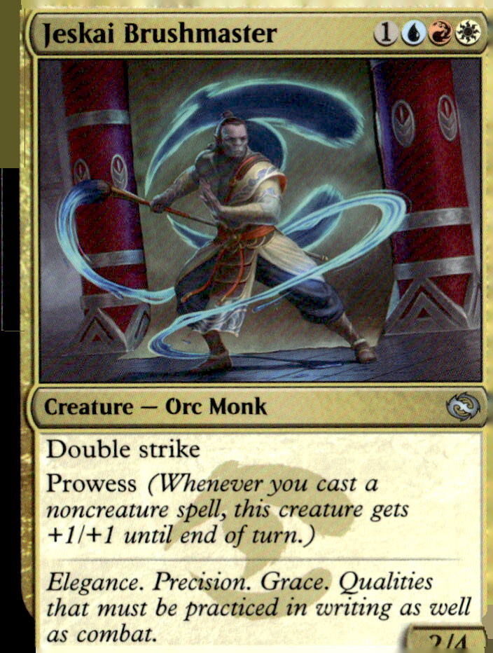 Tarkir: Dragonstorm #195 Jeskai Brushmaster