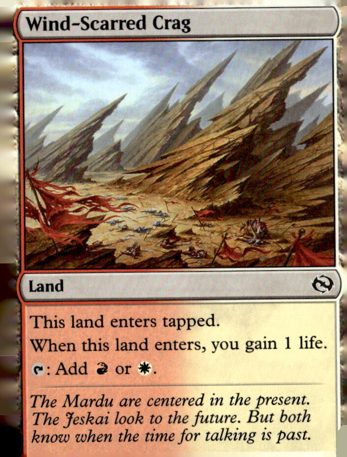 Tarkir: Dragonstorm #271 Wind-Scarred Crag