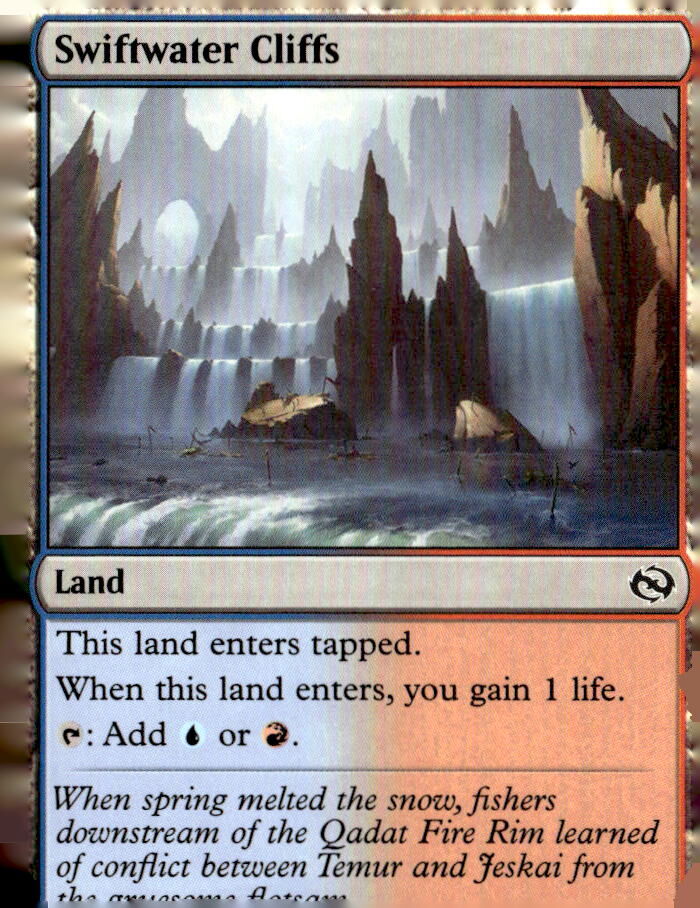 Tarkir: Dragonstorm #268 Swiftwater Cliffs