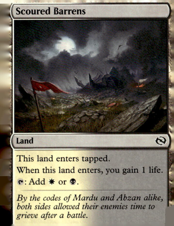 Tarkir: Dragonstorm #267 Scoured Barrens