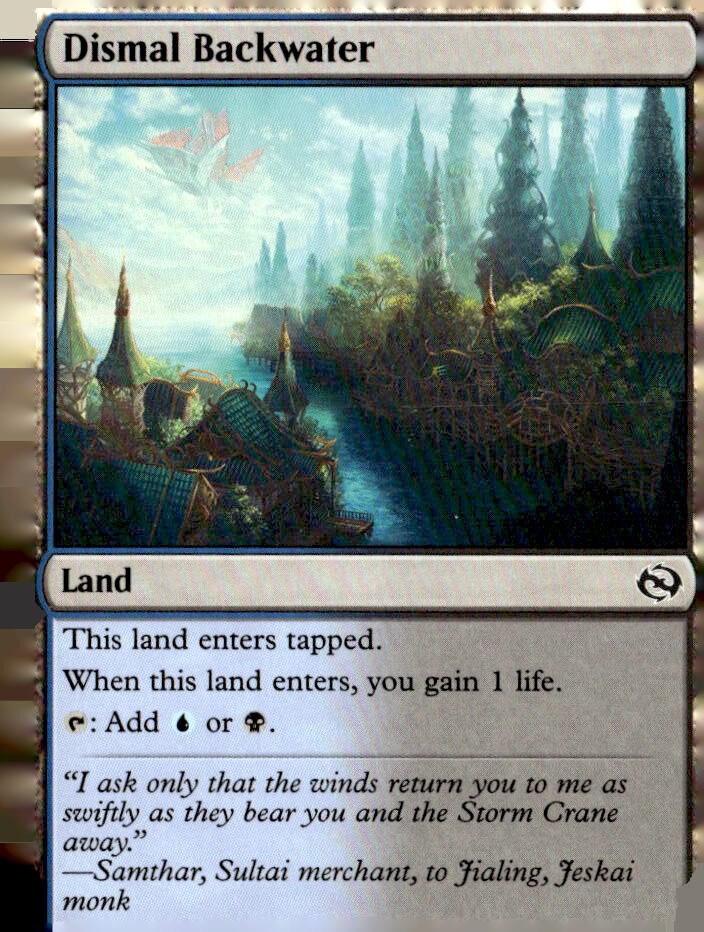 Tarkir: Dragonstorm #254 Dismal Backwater