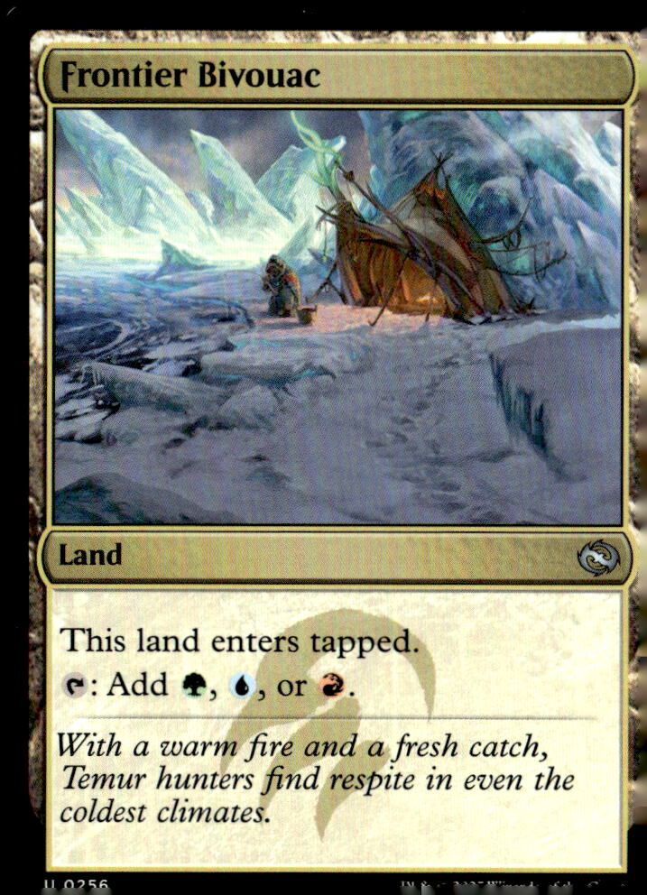 Tarkir: Dragonstorm #256 Frontier Bivouac