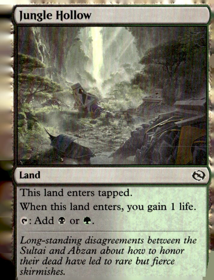 Tarkir: Dragonstorm #258 Jungle Hollow