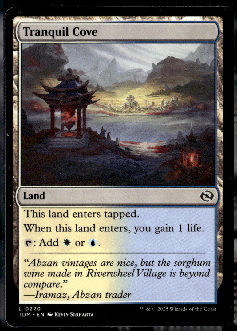 Tarkir: Dragonstorm #270 Tranquil Cove