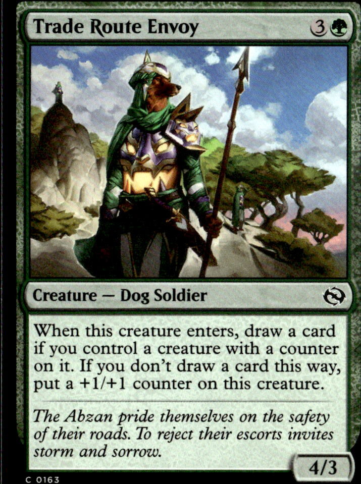 Tarkir: Dragonstorm #163 Trade Route Envoy