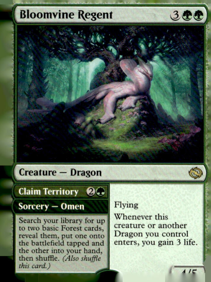 Tarkir: Dragonstorm #136 Bloomvine Regent (Foil)