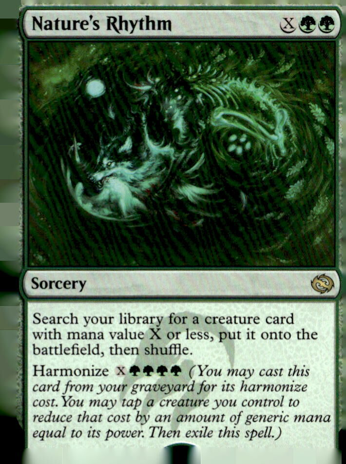 Tarkir: Dragonstorm #150 Nature's Rhythm