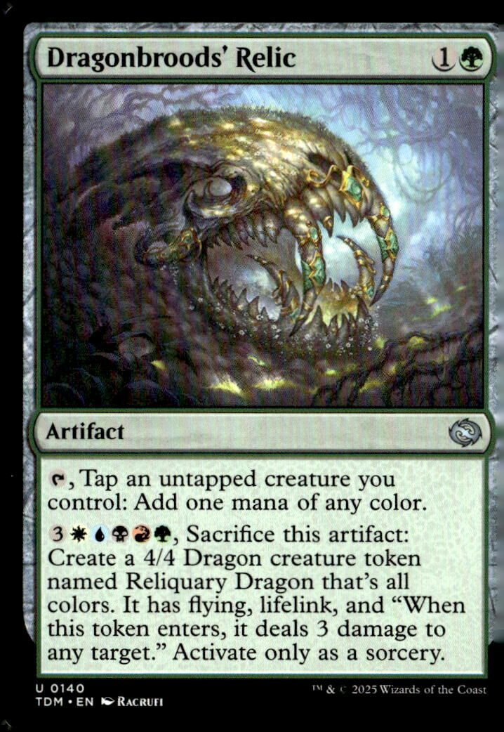 Tarkir: Dragonstorm #140 Dragonbroods' Relic