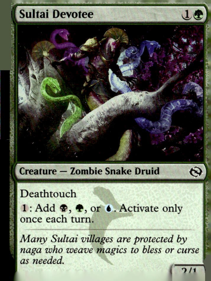 Tarkir: Dragonstorm #160 Sultai Devotee