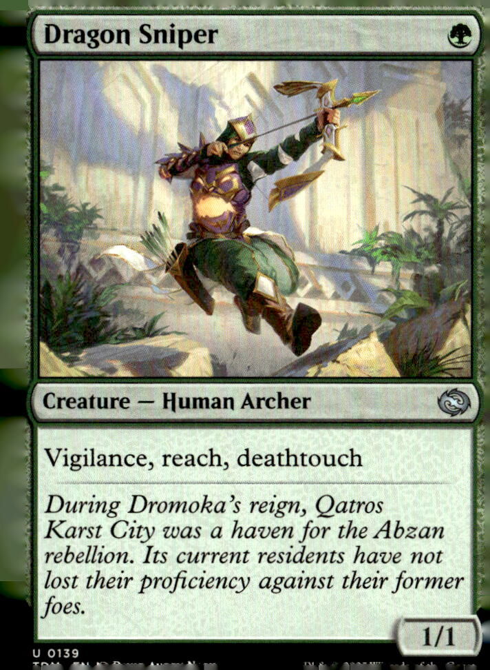 Tarkir: Dragonstorm #139 Dragon Sniper
