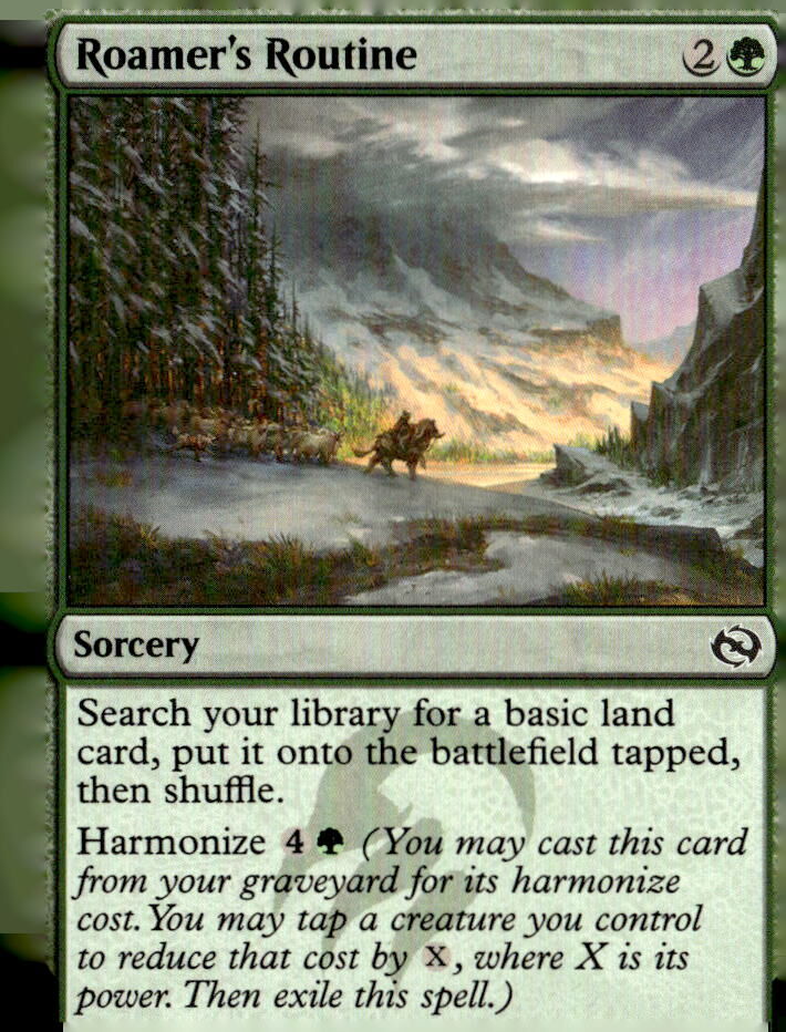 Tarkir: Dragonstorm #154 Roamer's Routine