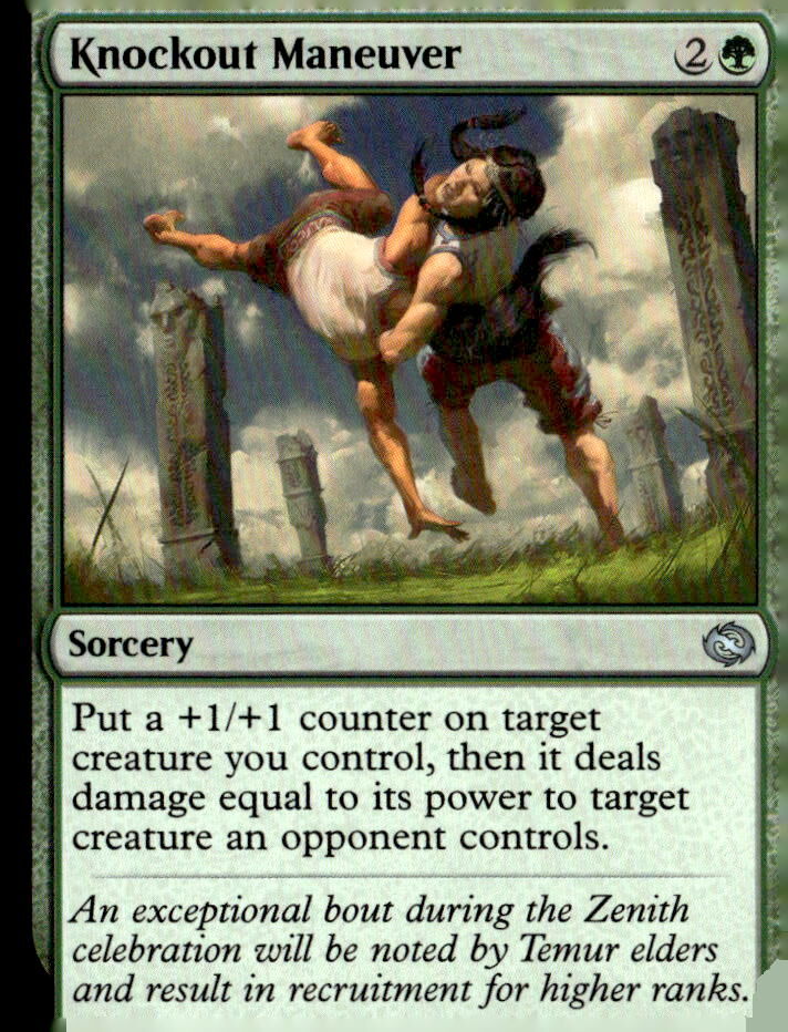 Tarkir: Dragonstorm #147 Knockout Maneuver