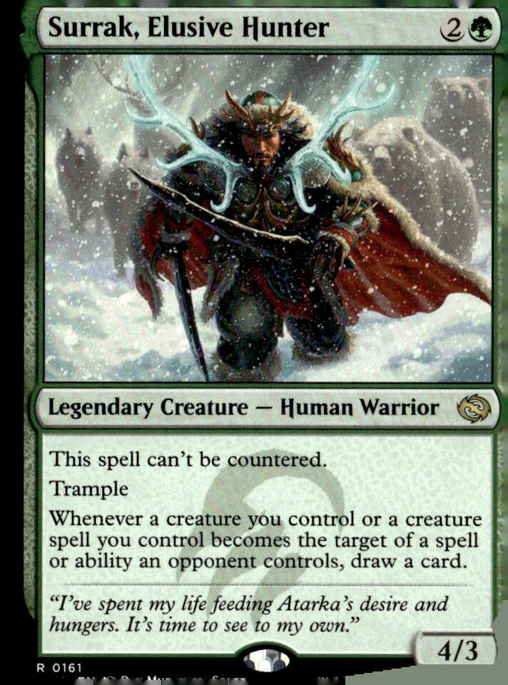 Tarkir: Dragonstorm #161 Surrak, Elusive Hunter