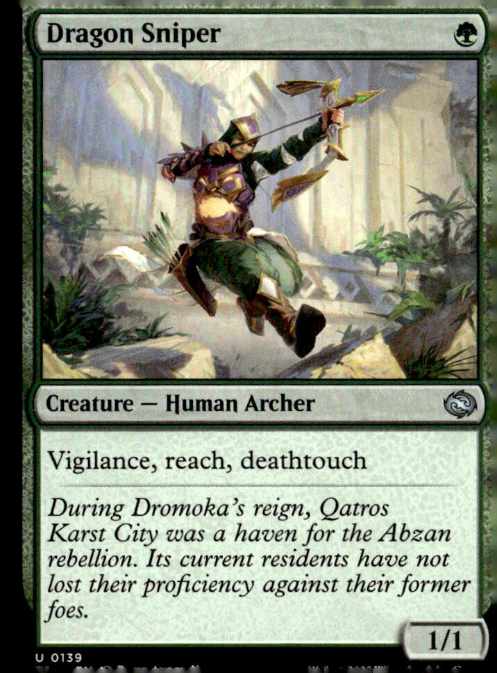 Tarkir: Dragonstorm #139 Dragon Sniper