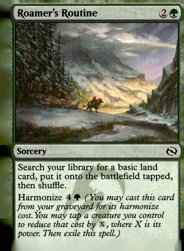 Tarkir: Dragonstorm #154 Roamer's Routine