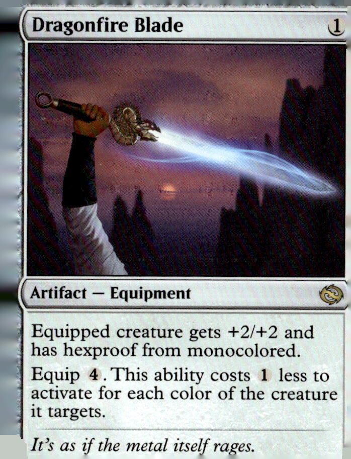 Tarkir: Dragonstorm #240 Dragonfire Blade