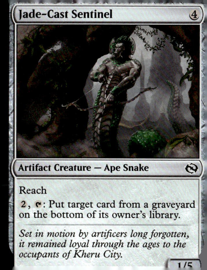 Tarkir: Dragonstorm #243 Jade-Cast Sentinel