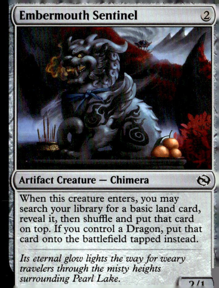 Tarkir: Dragonstorm #242 Embermouth Sentinel