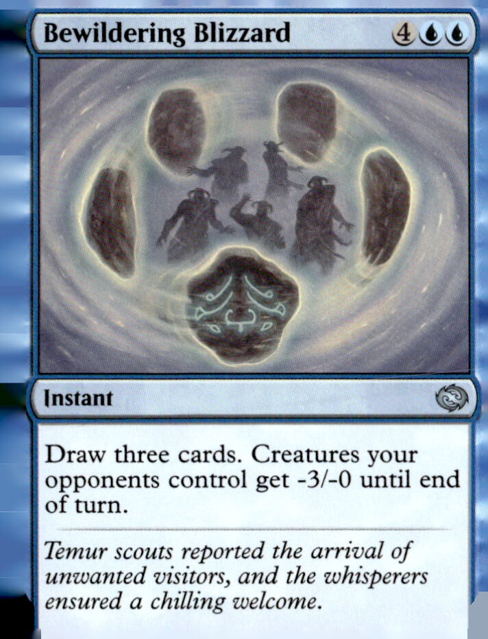 Tarkir: Dragonstorm #38 Bewildering Blizzard