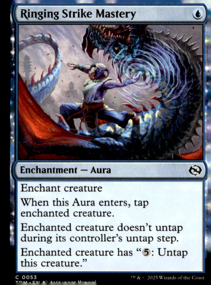 Tarkir: Dragonstorm #53 Ringing Strike Mastery
