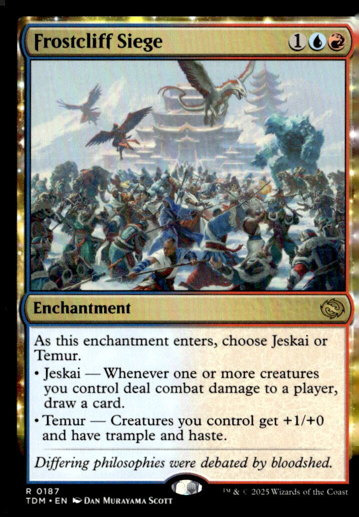 Tarkir: Dragonstorm #187 Frostcliff Siege