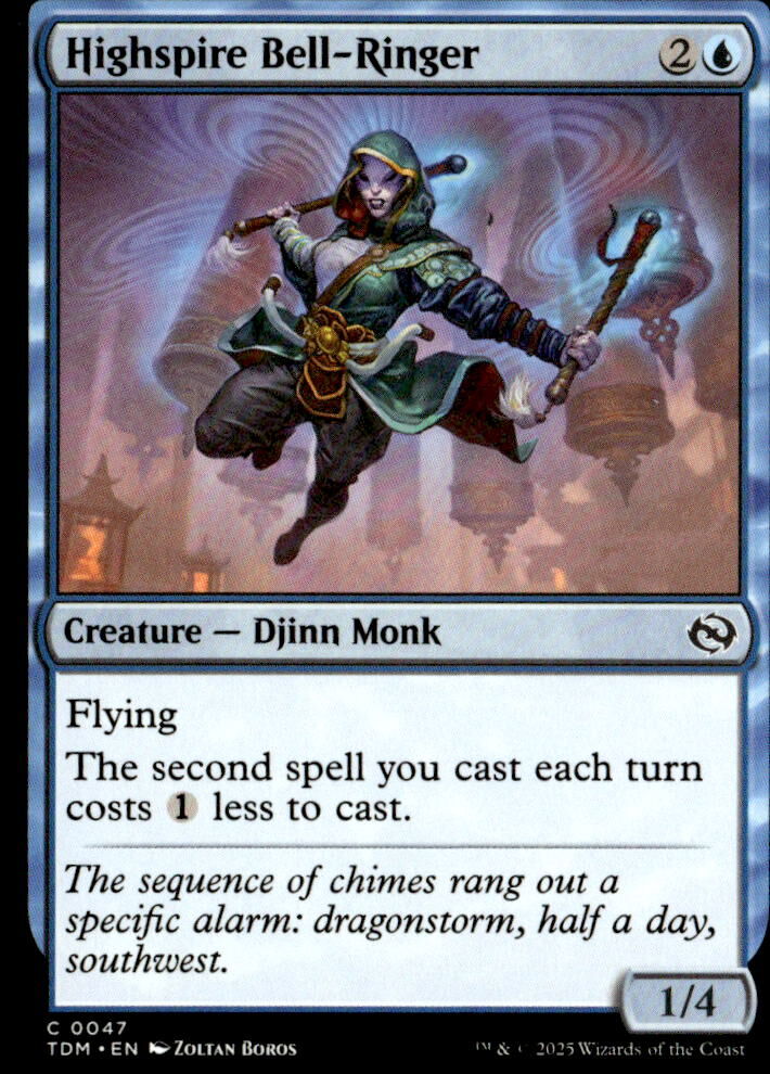 Tarkir: Dragonstorm #47 Highspire Bell-Ringer