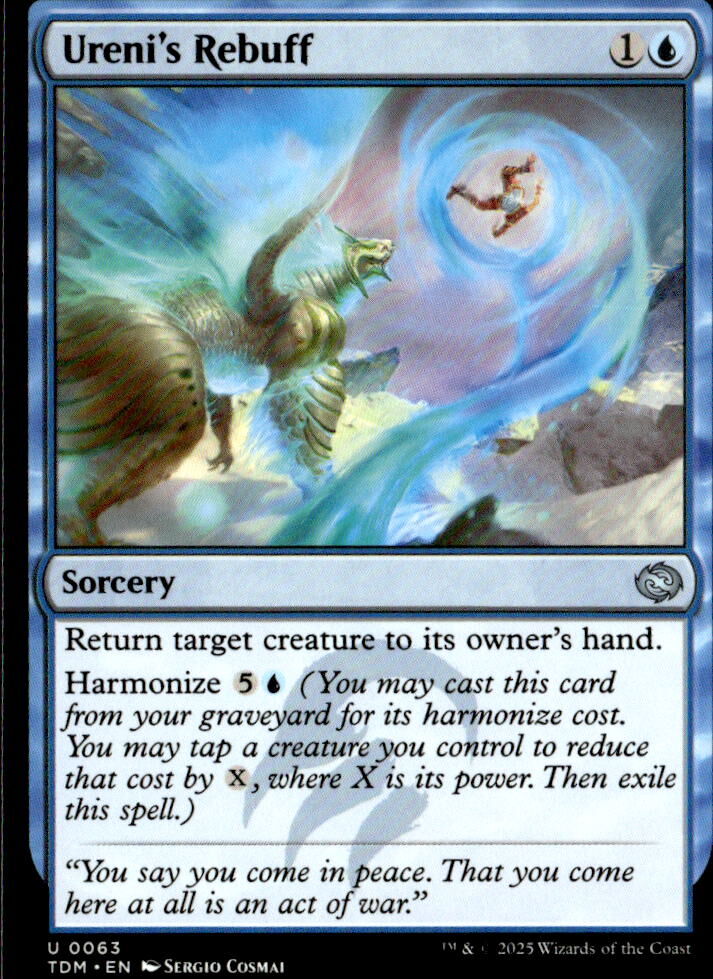 Tarkir: Dragonstorm #63 Ureni's Rebuff